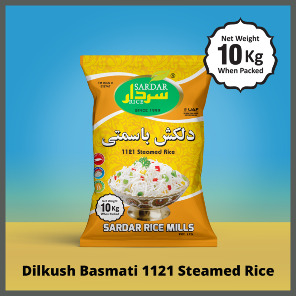Dilkush - Basmati 1121 Steamed Rice - Image 2