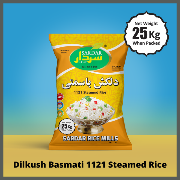 Dilkush - Basmati 1121 Steamed Rice - Image 3